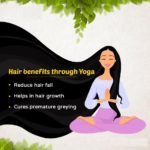 Hair benefits through yoga