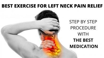 neck pain on left side
